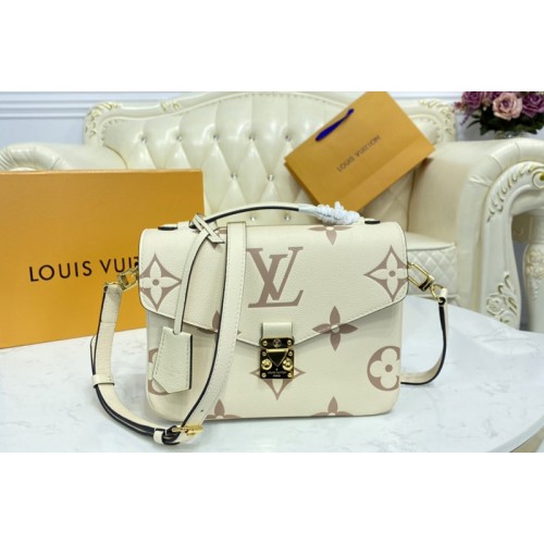 Louis Vuitton M45596 LV Pochette Metis Bag in Bicolor Monogram Empreinte  Leather Replica sale online ,buy fake bag